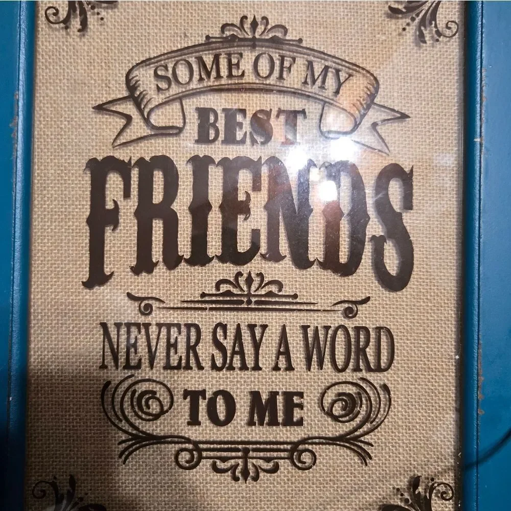Best friends wall decor frame